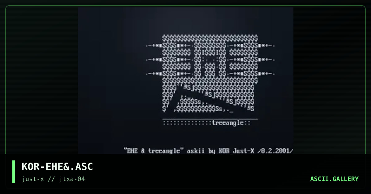 KOR-EHE&.ASC, by dj kor, 2001