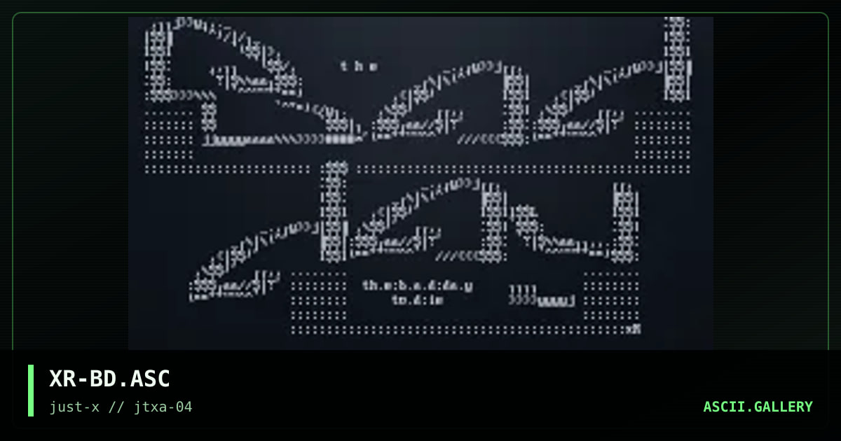 the bad day to d:e, by xrip, 2001