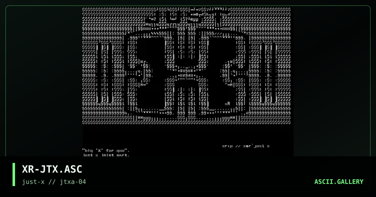 just-x joint part, by xrip, 2001