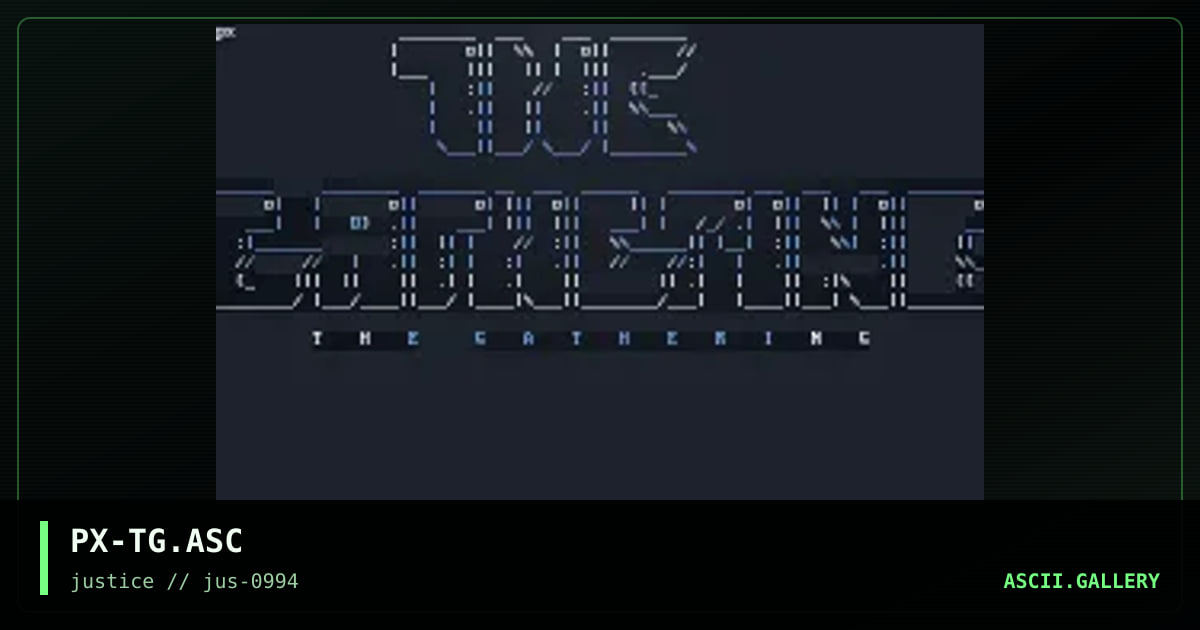 The Gathering, by phaser-x, 1994