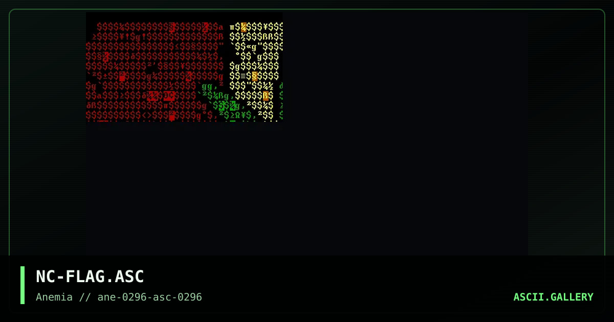 A flag :), by neochronyk, 1996