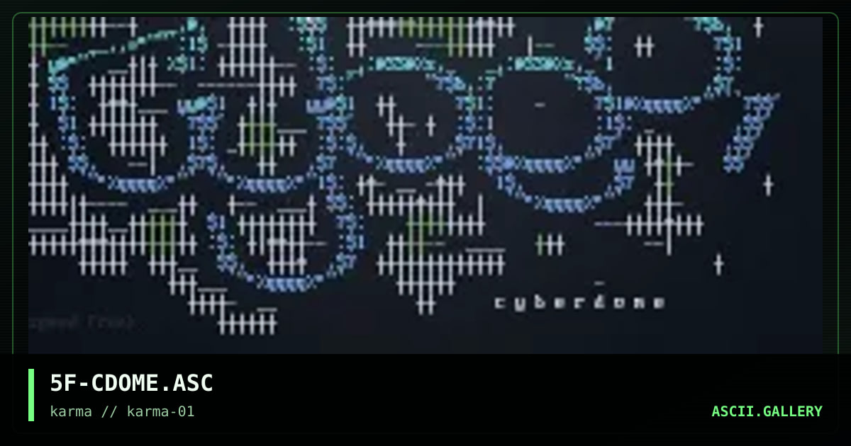 cyberdome, by speed freak, 1998