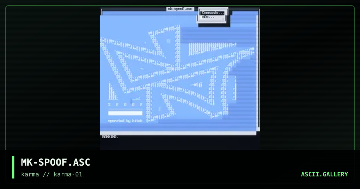 spoof, by mankind, 1998