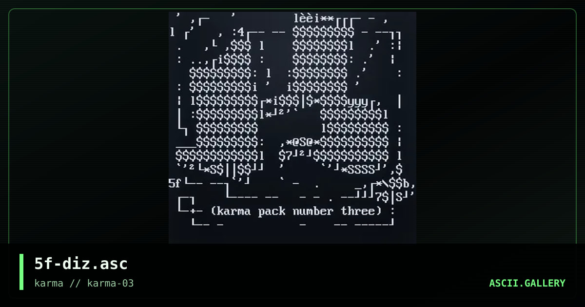 5f-diz.asc, by speed freak, 1998