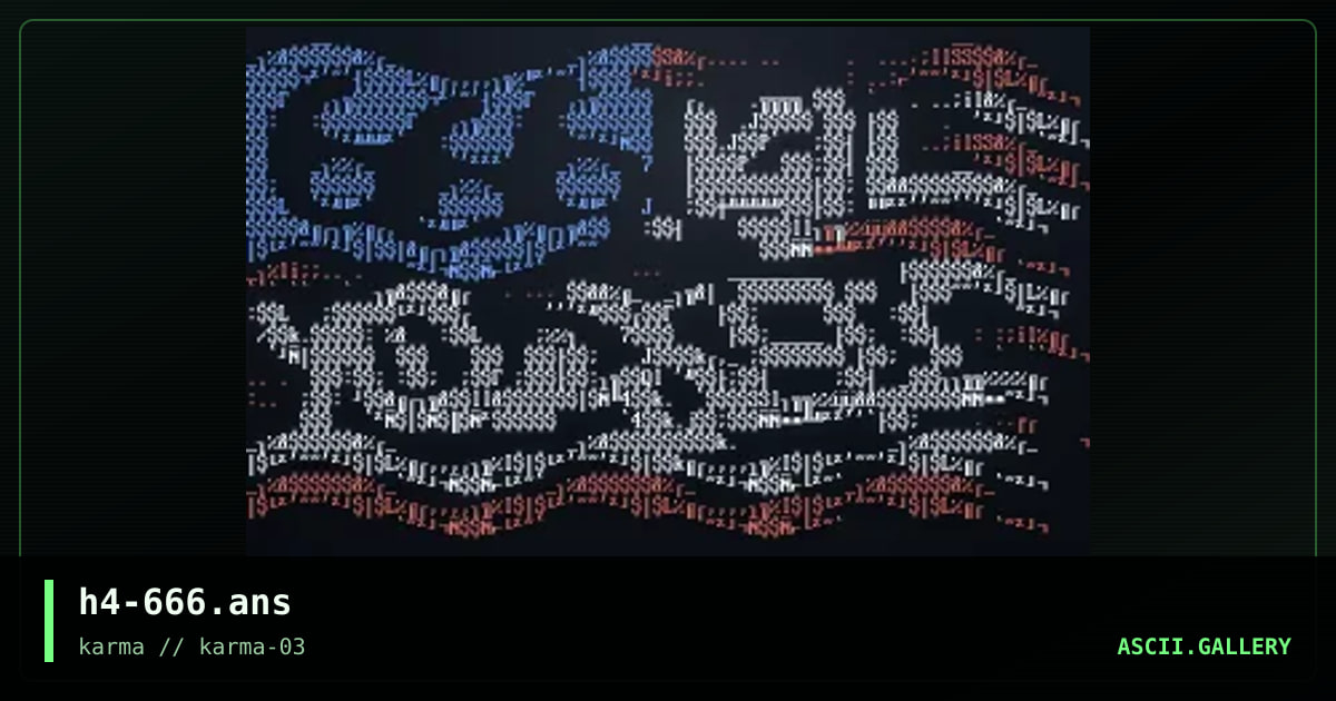 h4-666.ans, by haji, 1998