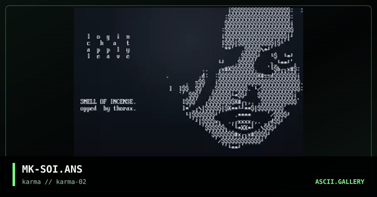 MK-SOI.ANS, by mankind, 1998