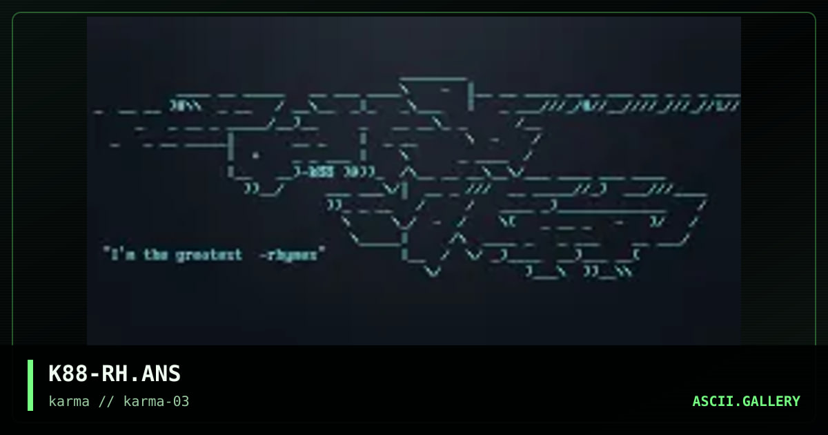 K88-RH.ANS, by super88, 1998