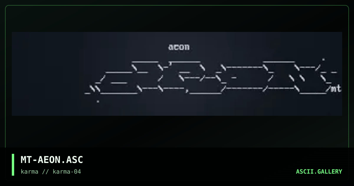 MT-AEON.ASC, by martyr, 1998