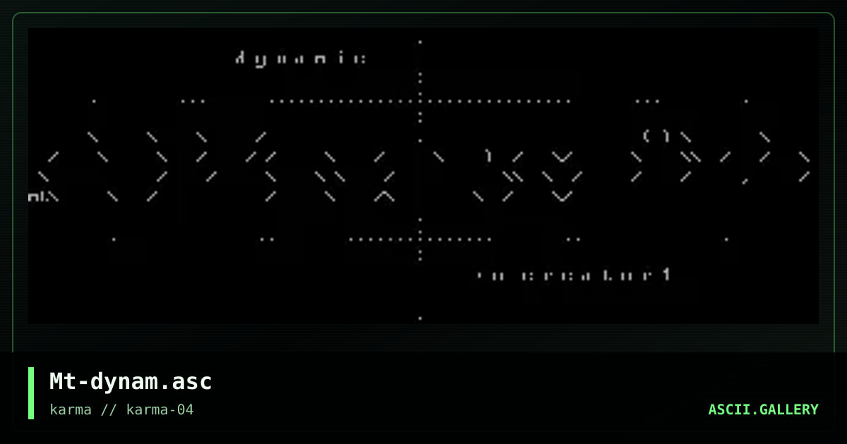 Mt-dynam.asc, by martyr, 1998