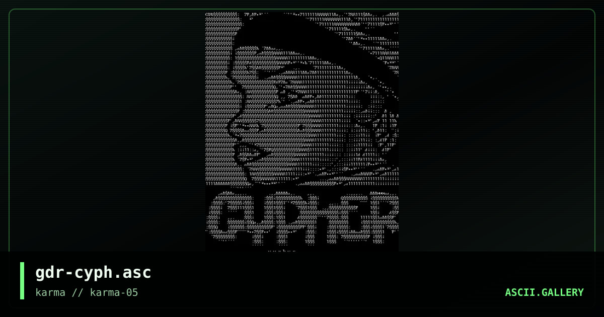 gdr-cyph.asc, by gravedancer, 1998