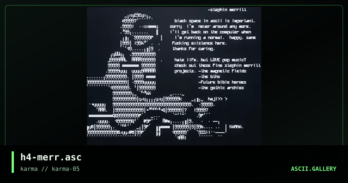 h4-merr.asc, by haji, 1998