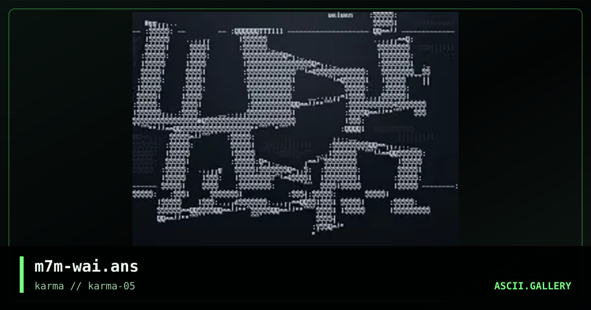 m7m-wai.ans, by metal militia, 1998