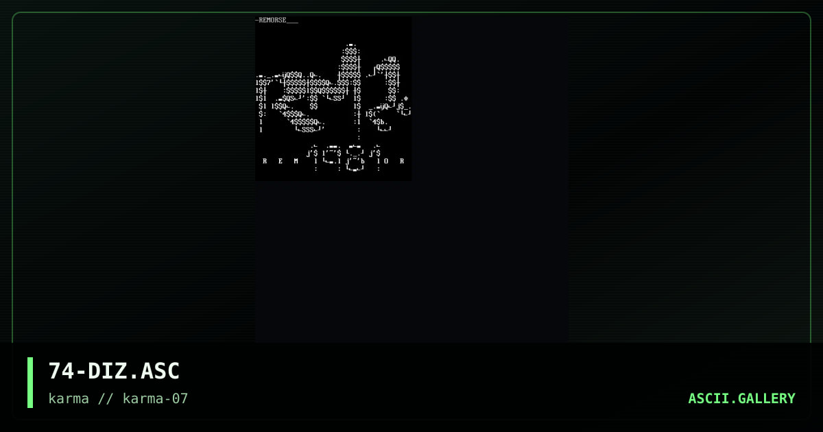74-DIZ.ASC, by discofunk 1974, 1998
