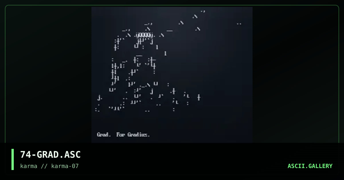 74-GRAD.ASC, by discofunk 1974, 1998