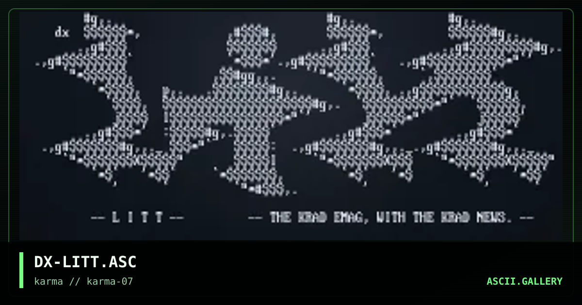 DX-LITT.ASC, by drax, 1998