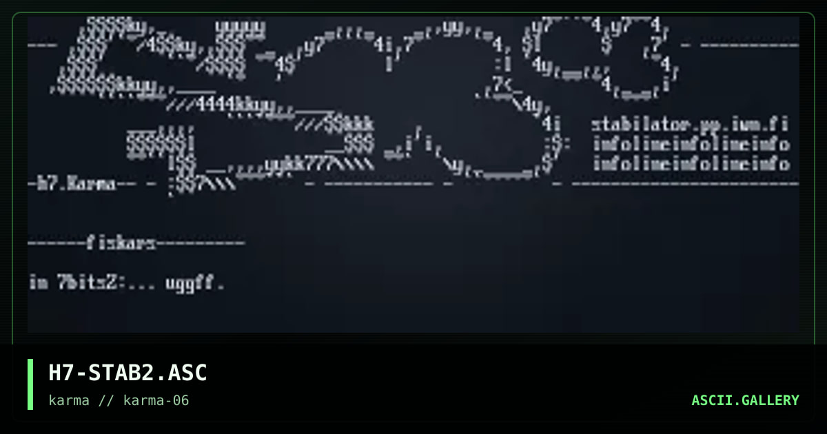 H7-STAB2.ASC, by h7, 1998