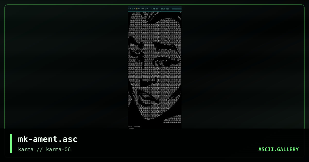 mk-ament.asc, by mankind, 1998