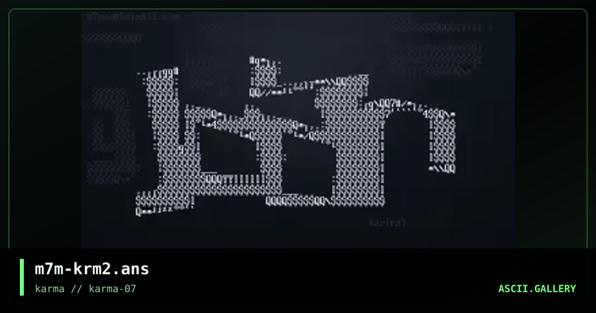 m7m-krm2.ans, by metal militia, 1998