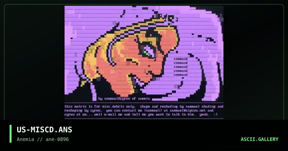 Miscellaneous Debris, by sammael, cyren, 1996