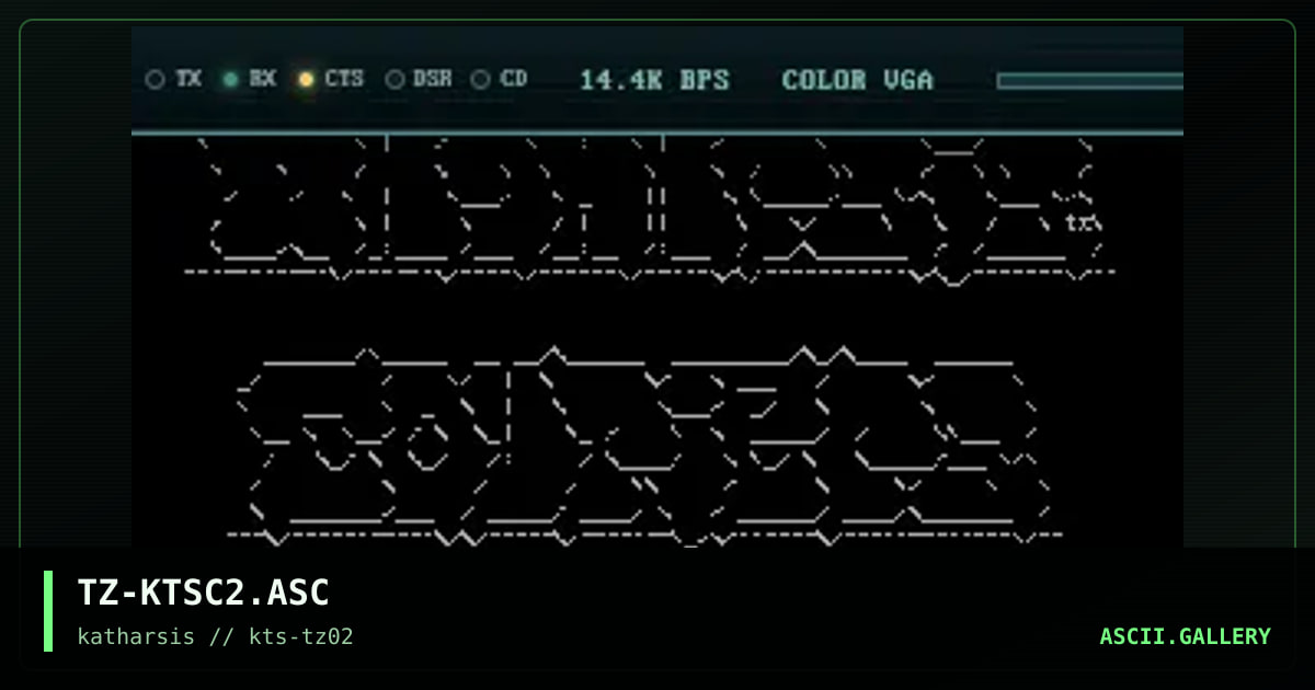 TZ-KTSC2.ASC, by tinyz, 1994
