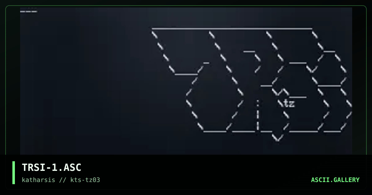 TRSI-1.ASC, by tinyz, 1994