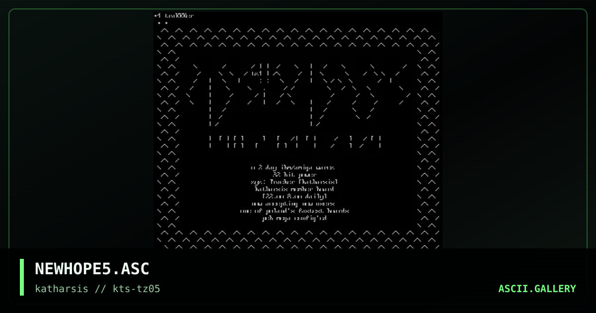 NEWHOPE5.ASC, by tinyz, 1994