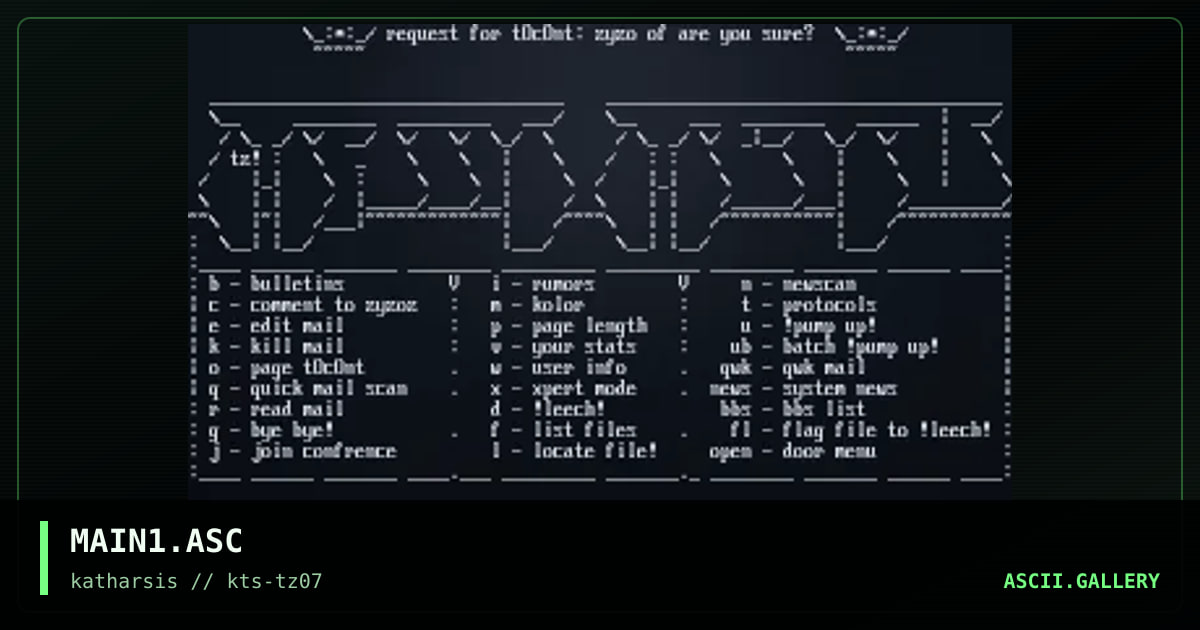 MAIN1.ASC, by tinyz, 1994