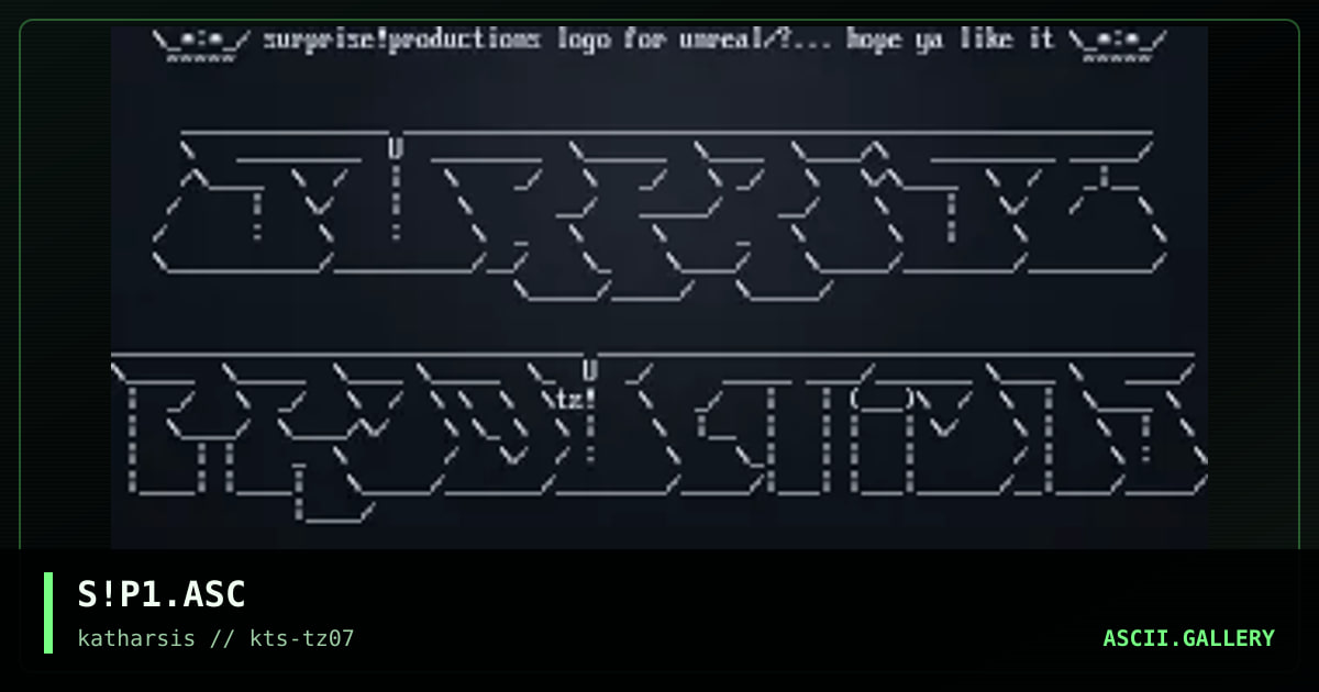S!P1.ASC, by tinyz, 1994