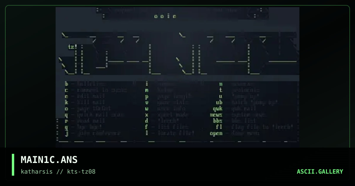 MAIN1C.ANS, by untagged, 1994