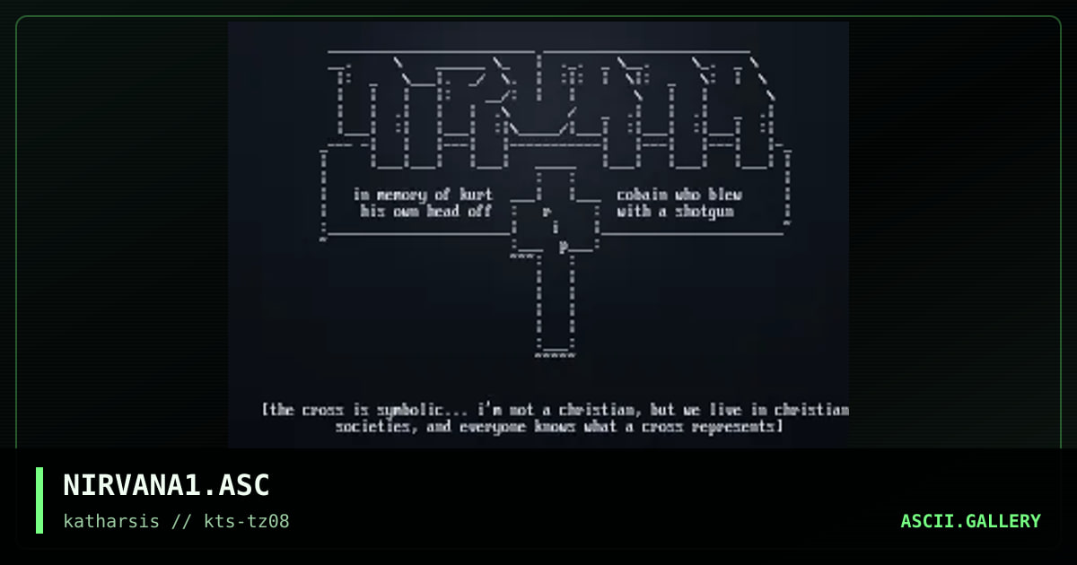 NIRVANA1.ASC, by tinyz, 1994