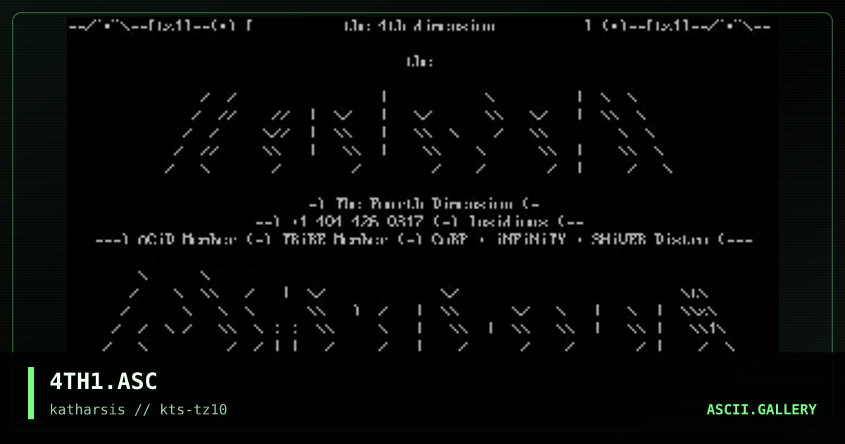 4TH1.ASC, by tinyz, 1994