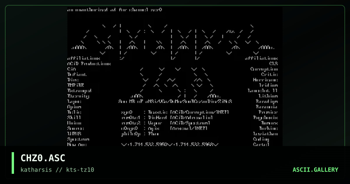 CHZ0.ASC, by tinyz, 1994