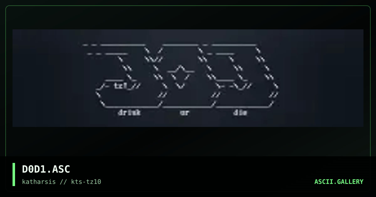 D0D1.ASC, by tinyz, 1994