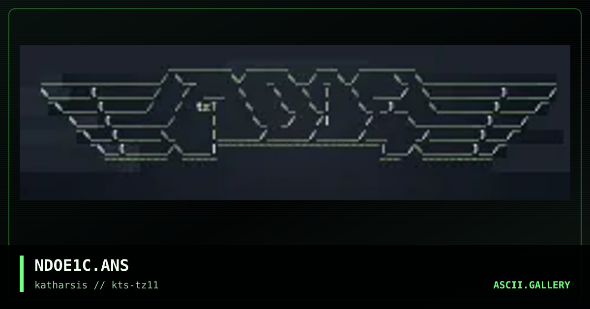 NDOE1C.ANS, by untagged, 1994