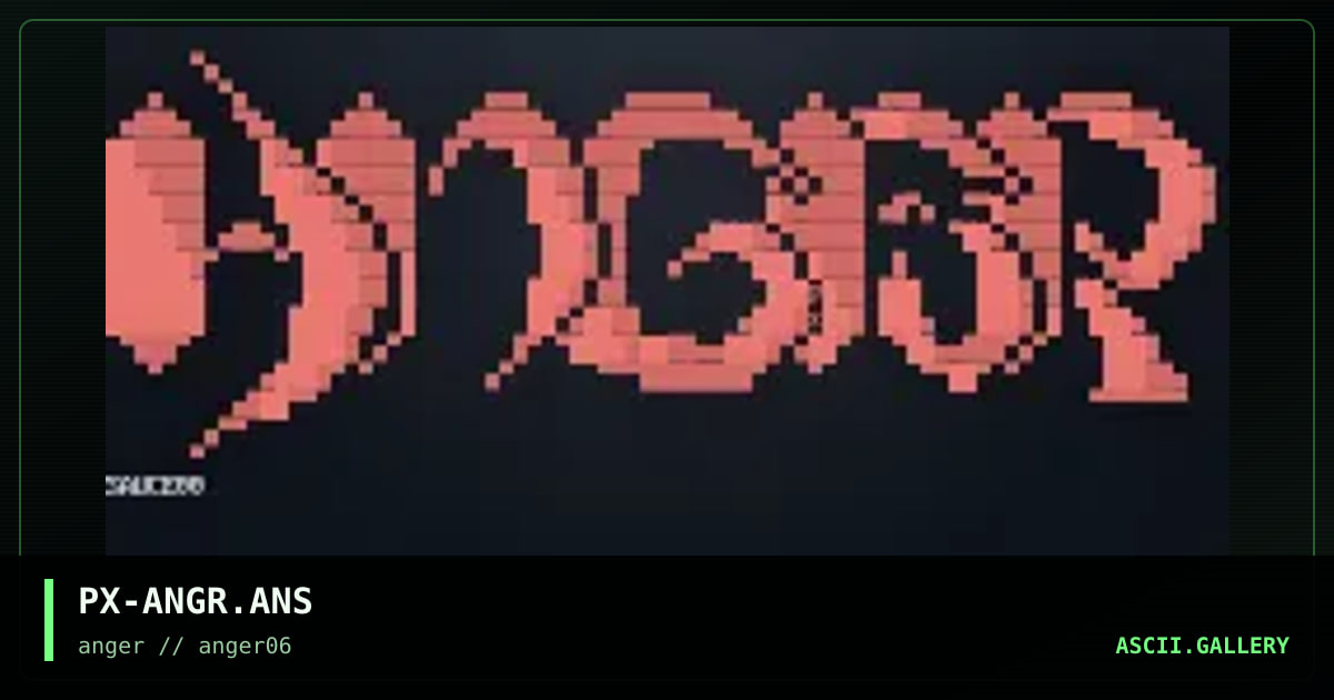 smokin the comp' anger96., by psybrepixel, 1996