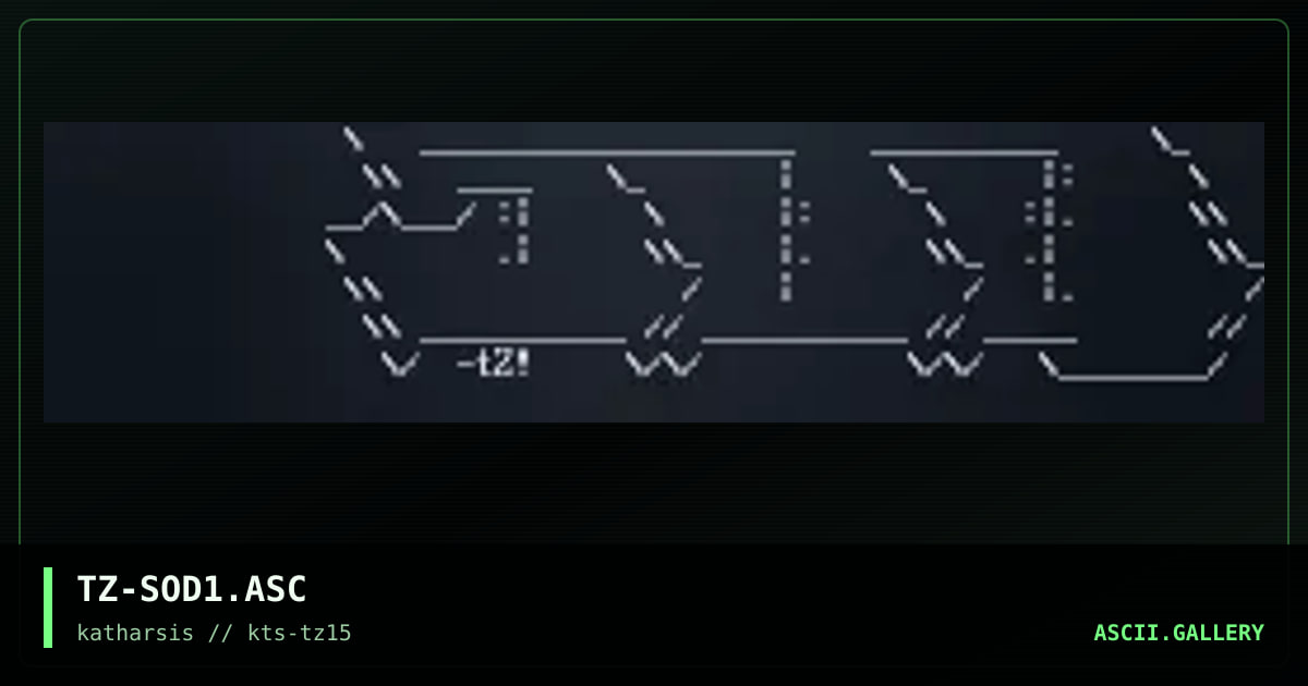 TZ-SOD1.ASC, by tinyz, 1994