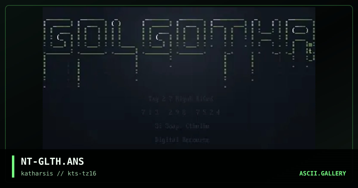 NT-GLTH.ANS, by nightrain, 1994
