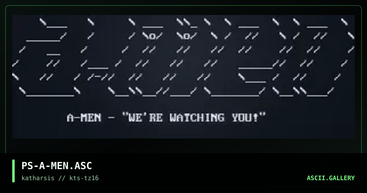 PS-A-MEN.ASC, by poskgubbe, 1994