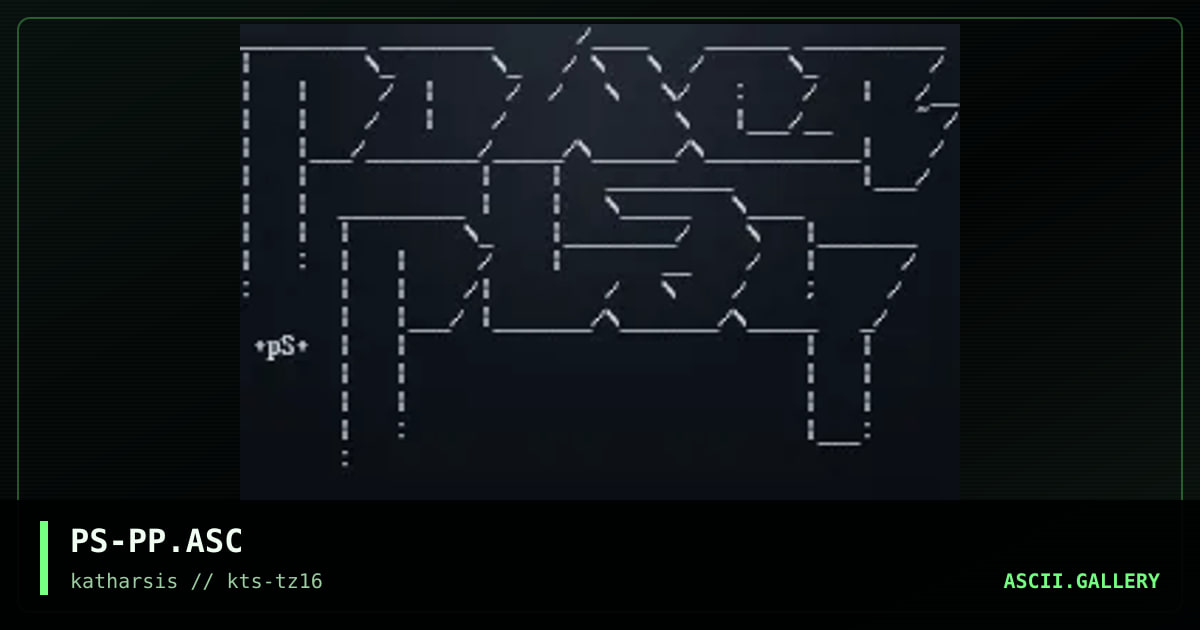PS-PP.ASC, by poskgubbe, 1994