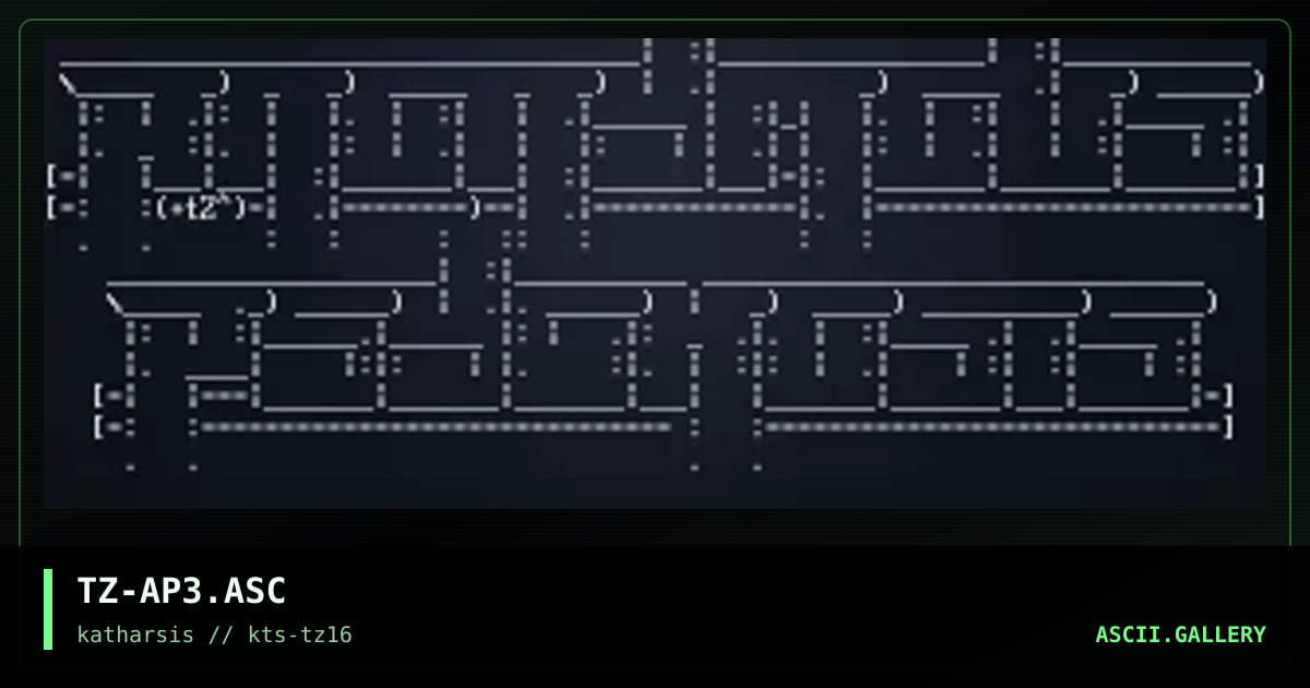 TZ-AP3.ASC, by tinyz, 1994
