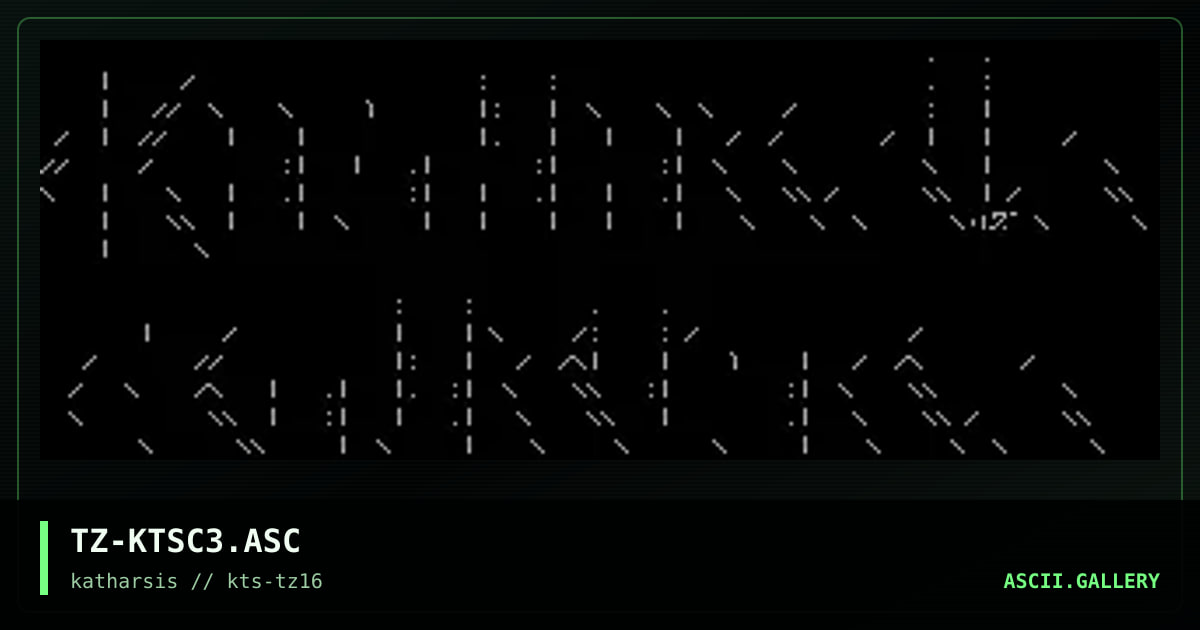 TZ-KTSC3.ASC, by tinyz, 1994