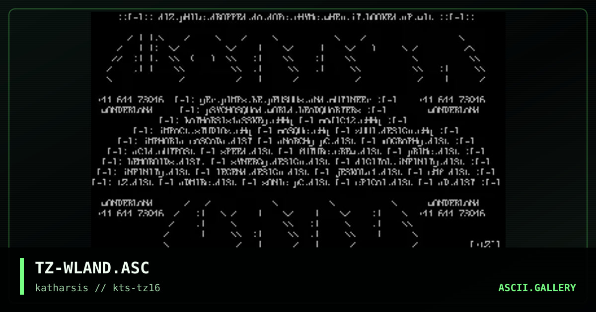 TZ-WLAND.ASC, by tinyz, 1994