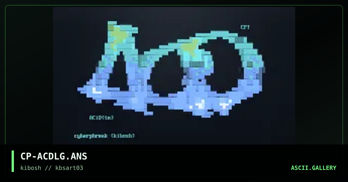 acid, by cyberphreak, 1999