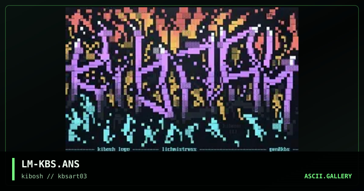 LM-KBS.ANS, by lichmistress, 1999