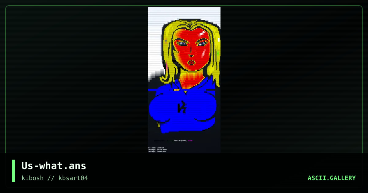 Chick :), by dr katz, somberlain, lichmist, 1999