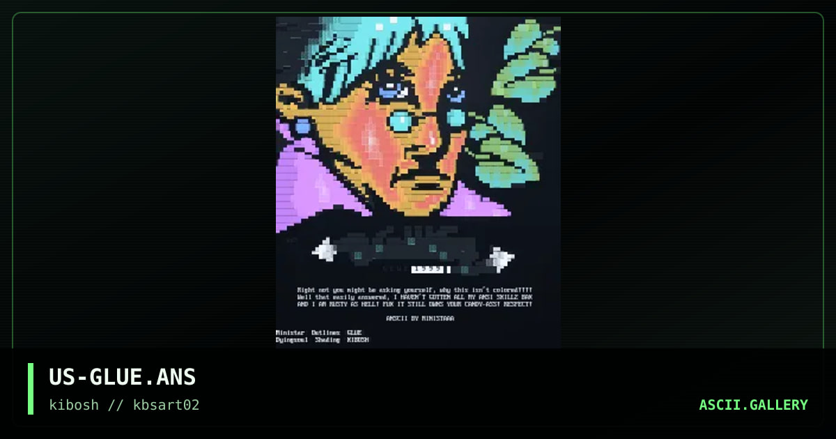 US-GLUE.ANS, by ministar, dyingsoul, 1999