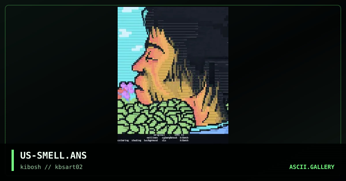 The smell of ansi, by cyberphreak, cls, 1999