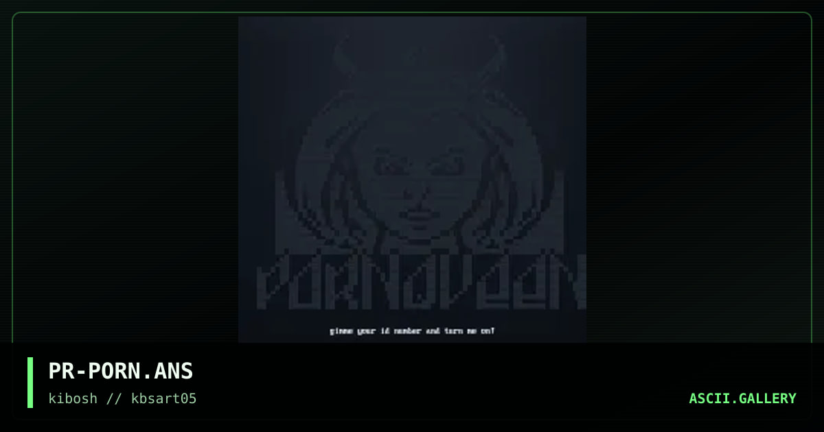 PR-PORN.ANS, by pr-kibosh, 2000
