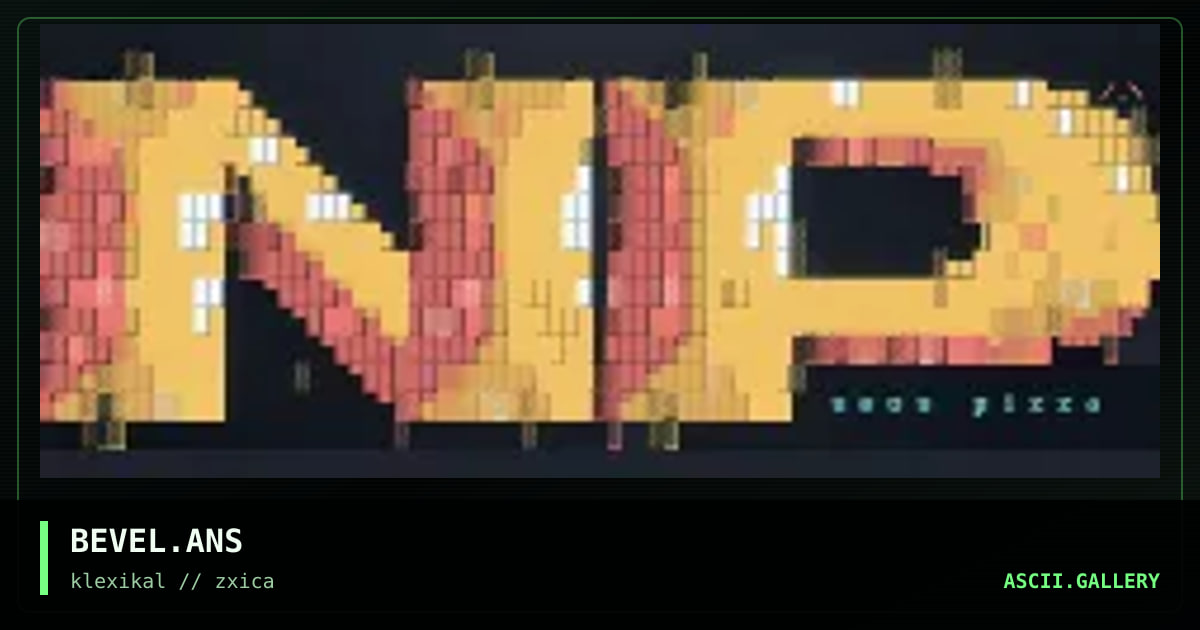 BEVEL.ANS, by dieznyik, 1996