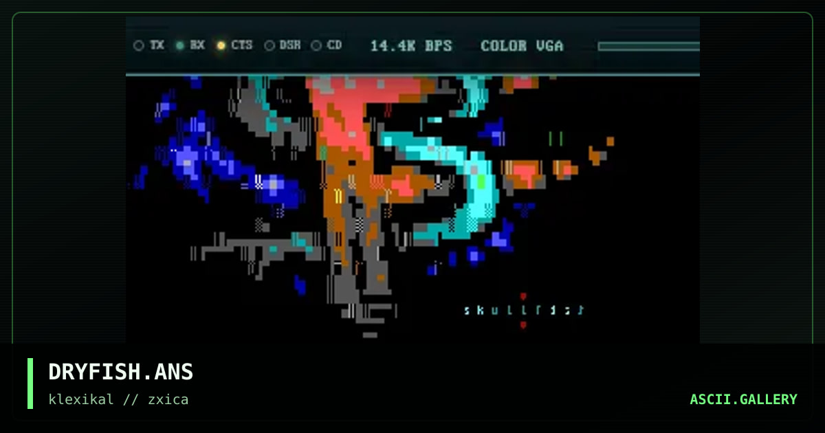 DRYFISH.ANS, by dieznyik, 1996